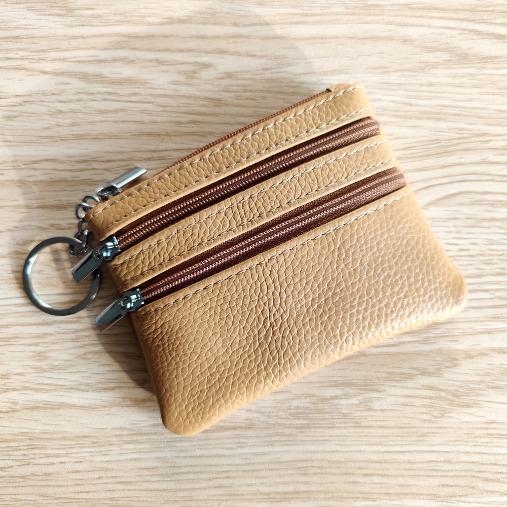 Women's Genuine Leather Business Short For Card Holder