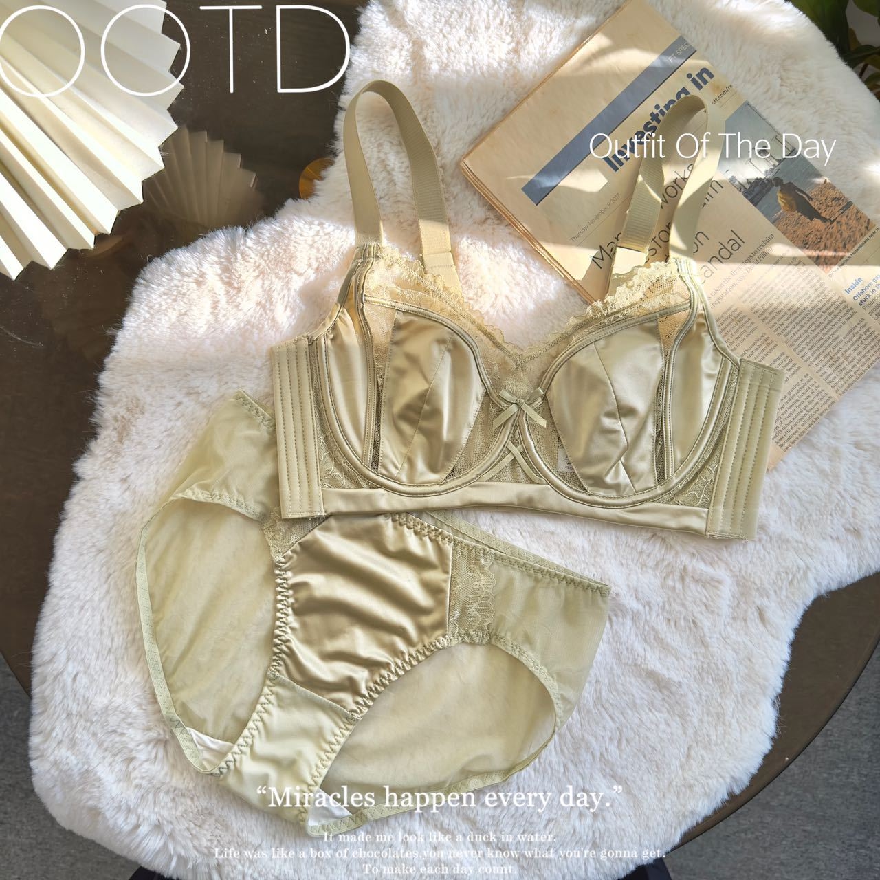 Women's Large Chest Small Breast Holding Seamless Rabbit Bras
