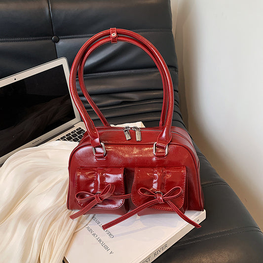 Classy Women's Fashion Vintage Bow Spring Handbags