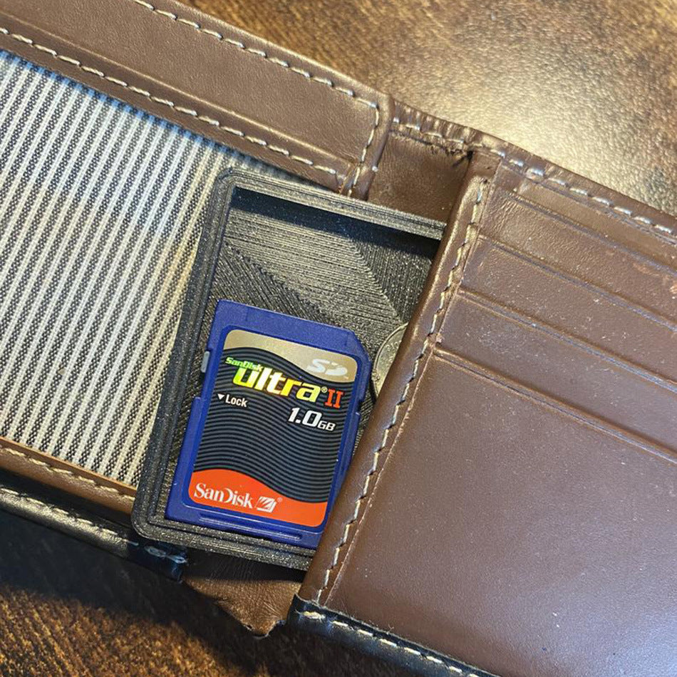 Durable Aluminum Alloy Tray Storage Box Card Holder