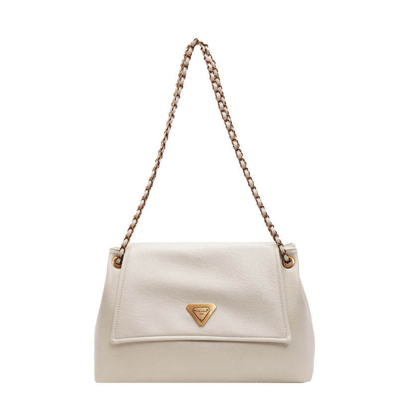Women's Retro Large Capacity Fashion Chain Portable Shoulder Bags