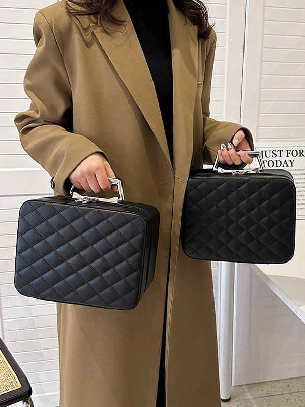 Rhombus Large Capacity High-grade Storage Home Cosmetic Bags