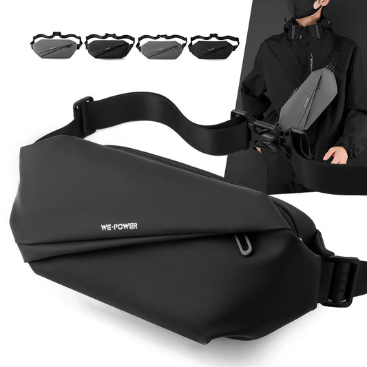 Men's Pretty Trendy Fashion Waterproof Magnetic Men's Chest Bags
