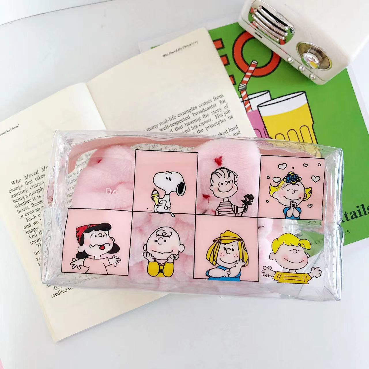 Women's Printed Fruit Cute Transparent Portable Storage Cosmetic Bags