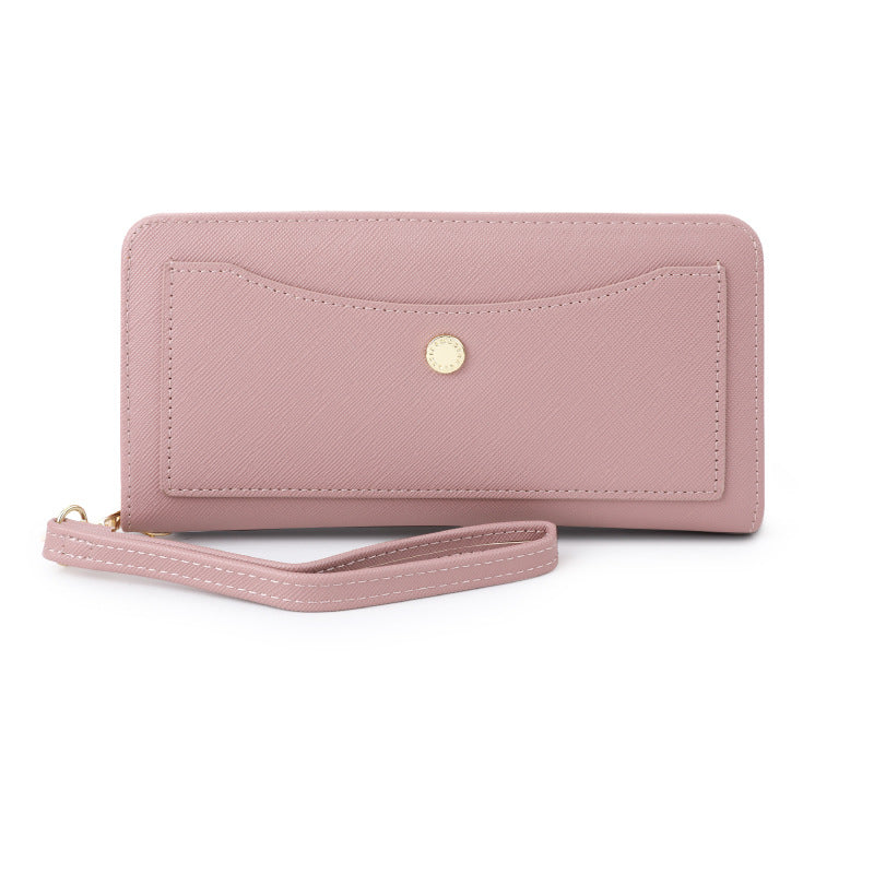 Popular Women's Fashion Advanced Leather Long Card Holder