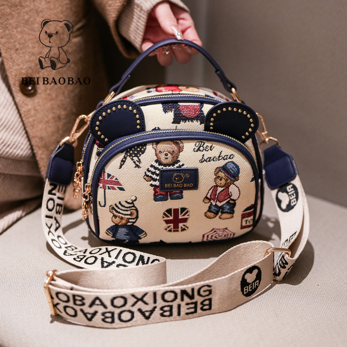 Source Cute Mickey Ears Niche Design Bags
