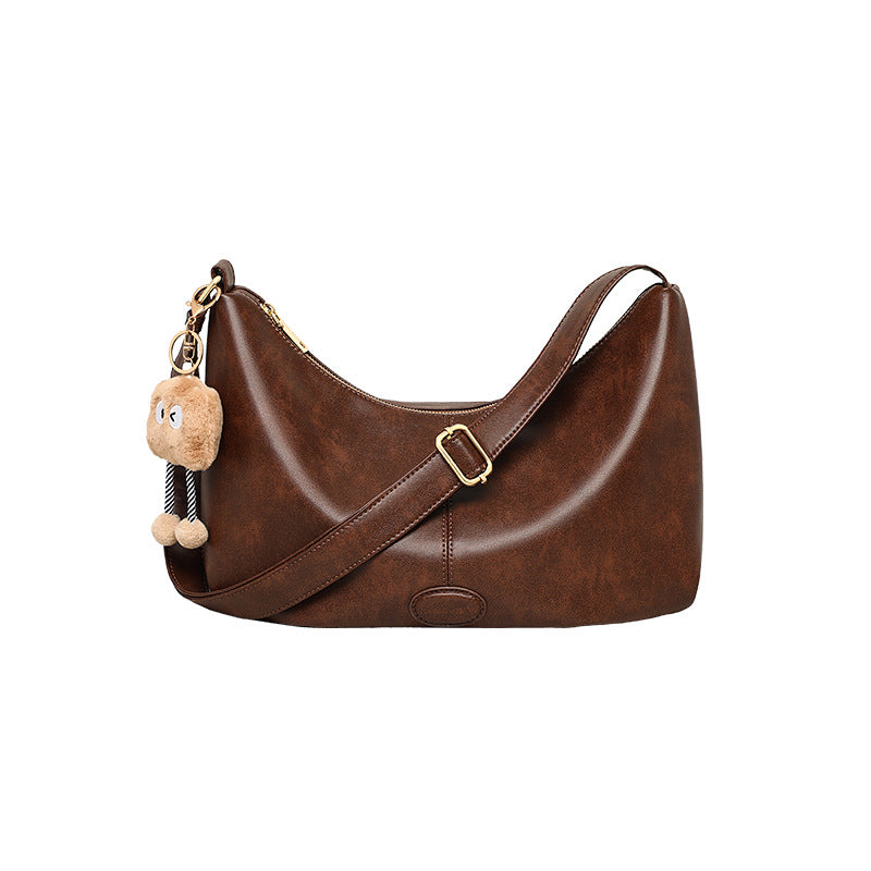 Women's Genuine Leather Large Capacity Cloud Tote Bags