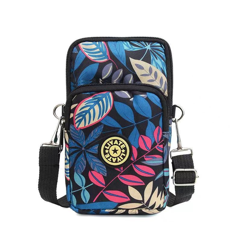 Women's & Men's & Mobile Minimalism Running Oxford Cloth Phone Bags