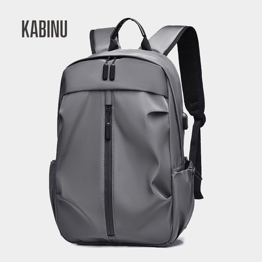 Men's Korean Pure Color Washed Business Commute Bags