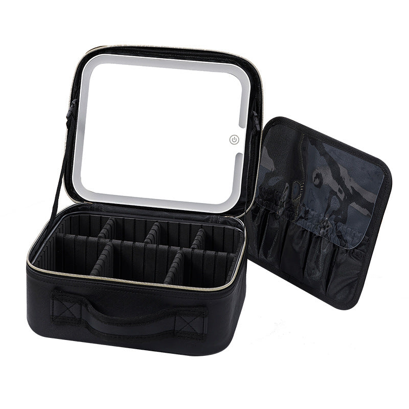 With Mirror Simple Artist City Convenient Cosmetic Cases