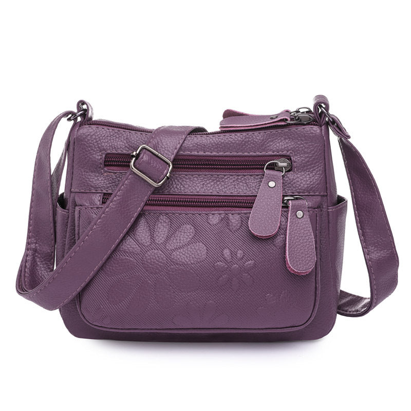 Women's Mother Large Capacity Soft Leather Fashion Bags