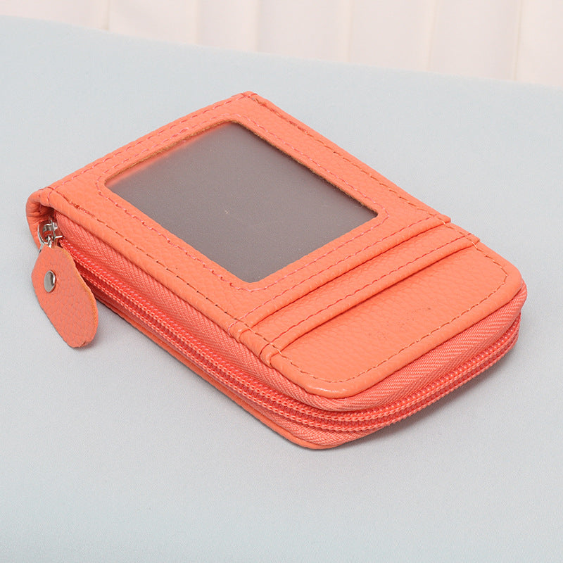 Women's Exquisite Fashion Large Capacity Bank Card Holder