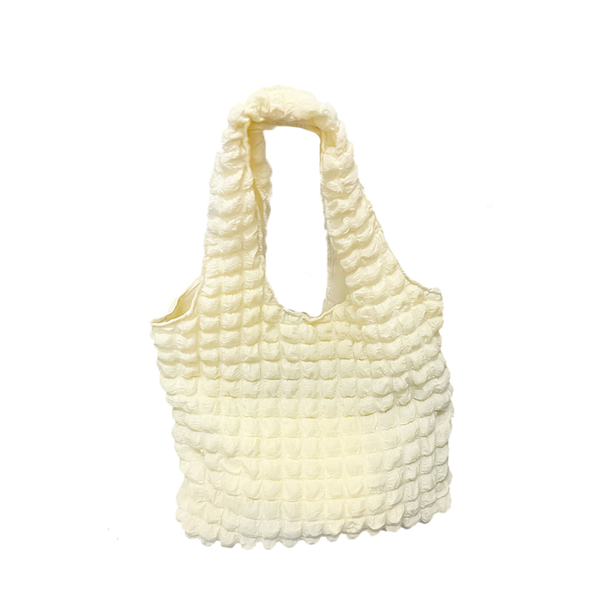 Women's Waffle Large Capacity Bubble High Sense Women's Shoulder Bag