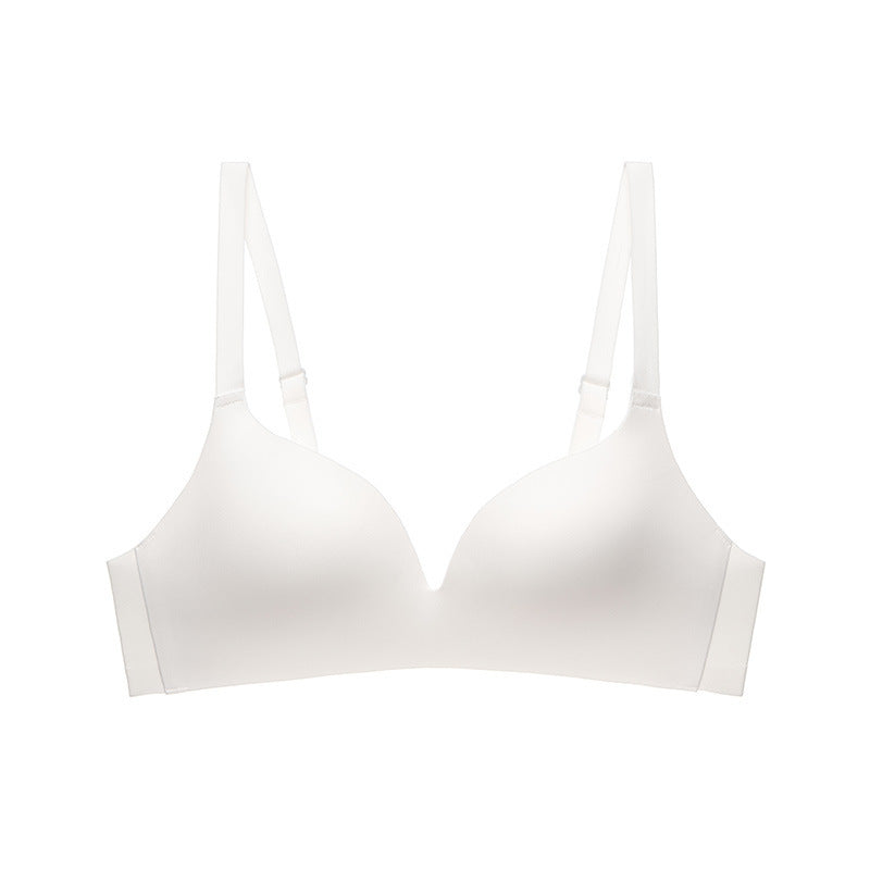 Small Underwear Seamless Paper Solid Color Breast Bras