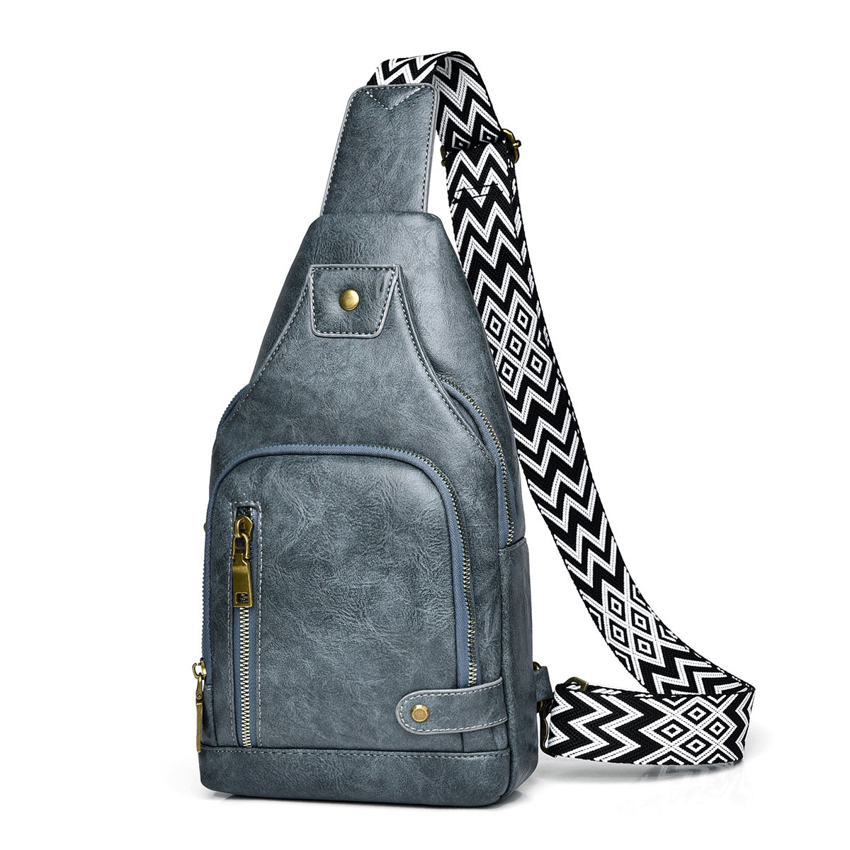Unique Men's Cool High-grade Versatile Waterproof Men's Chest Bags