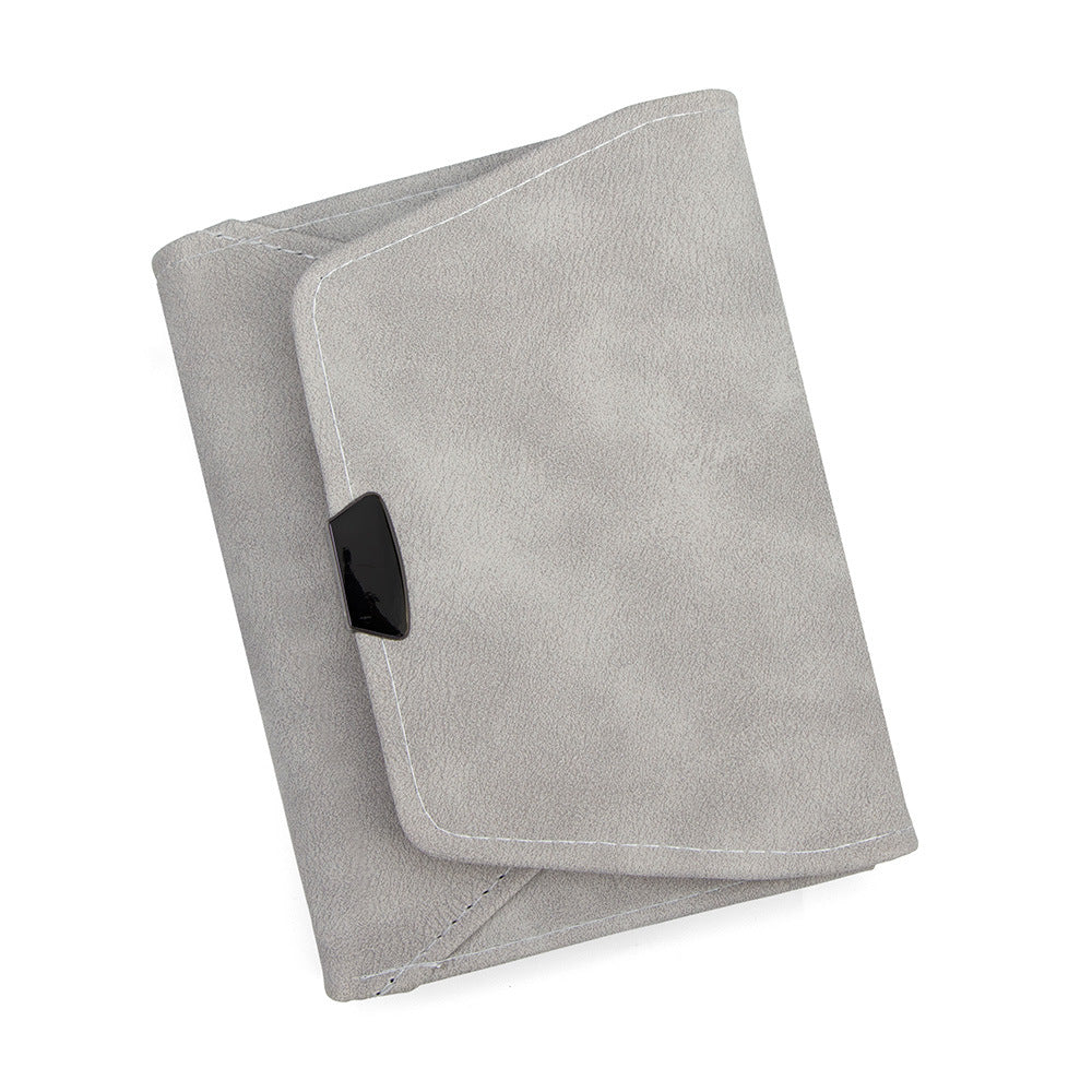 Women's Exquisite Embossed Two Fold Folding Side Bags