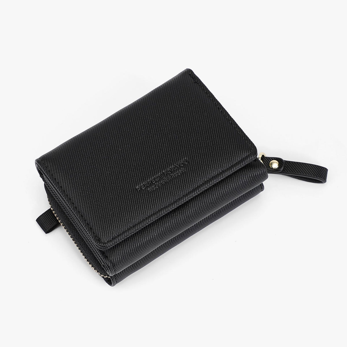 Women's Fashion Short Cross Pattern Sense Large Ladies Wallet