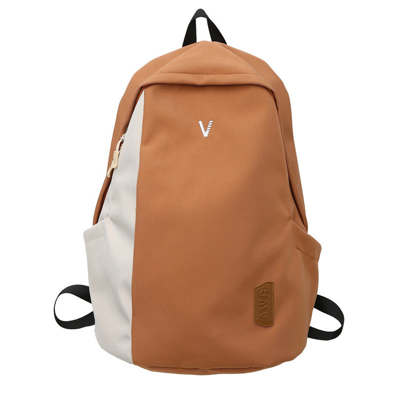 College Niche High Junior Style Simple Backpacks