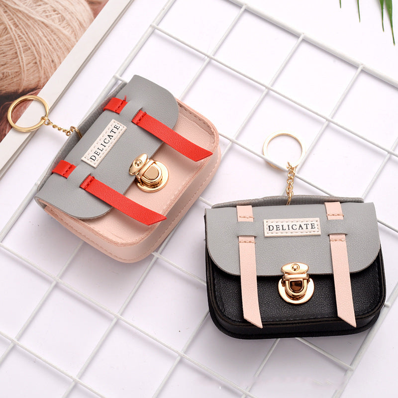 Simple Cute Hand Holding Mini Cover Purses