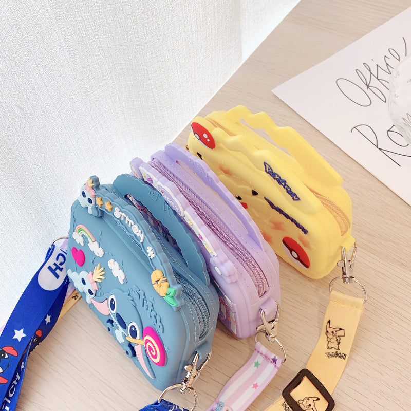 Children's Cute Cartoon Mini Silicone Melody Coin Purses