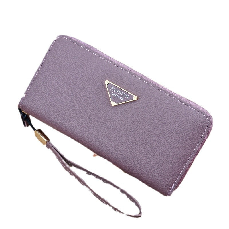 Lady Large Capacity Soft Wrist Long Ladies Wallet