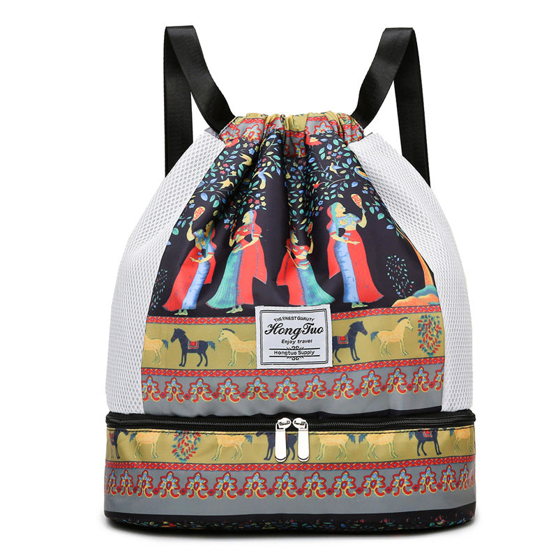 Wet Separation Swim Waterproof Beach Storage Equipment Travel Bags