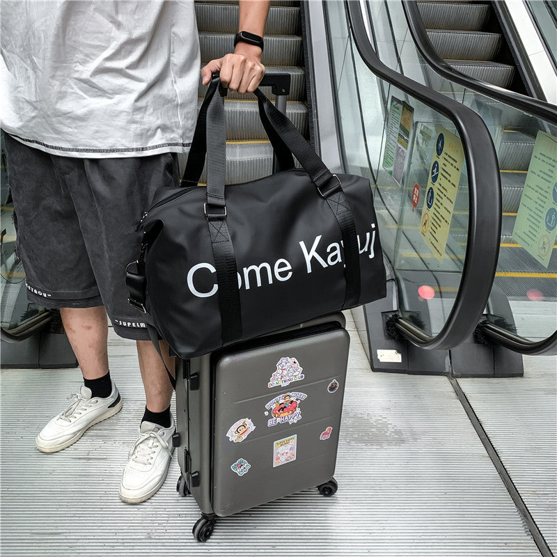 Women's & Men's & Short-distance Lightweight Duffel Korean Style Travel Bags