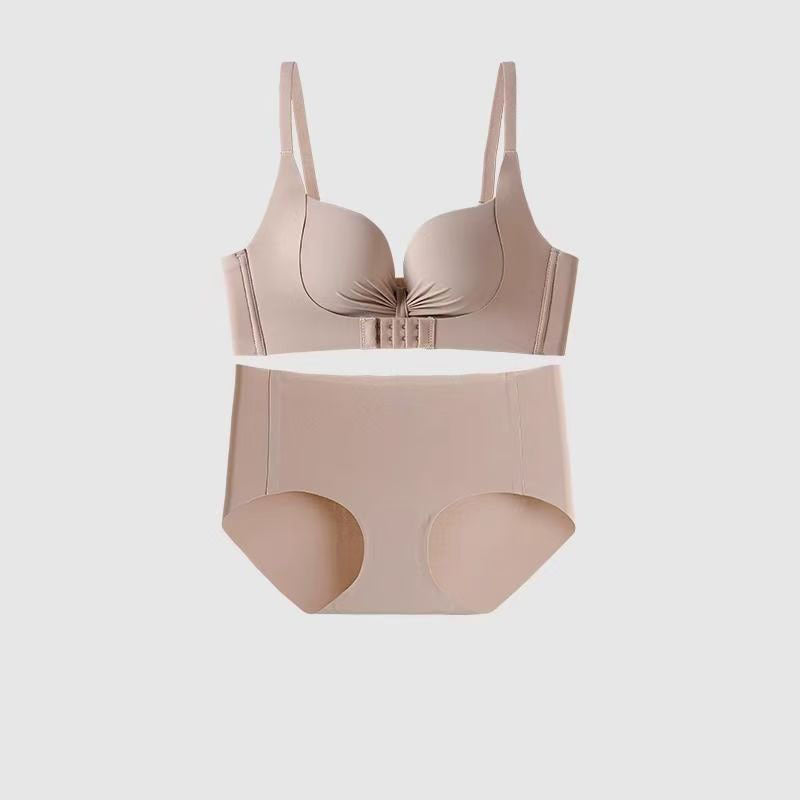 Women's Front Buckle Lifting Breast Holding Shaping Bras