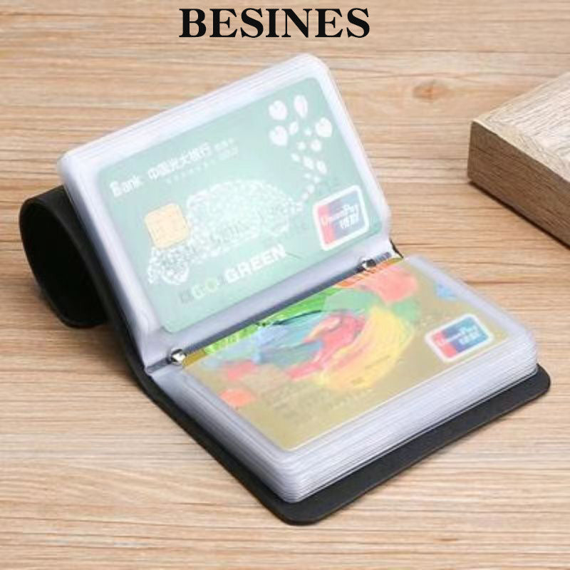 Women's & Men's & Business Bank Credit Cover Korean Card Holder