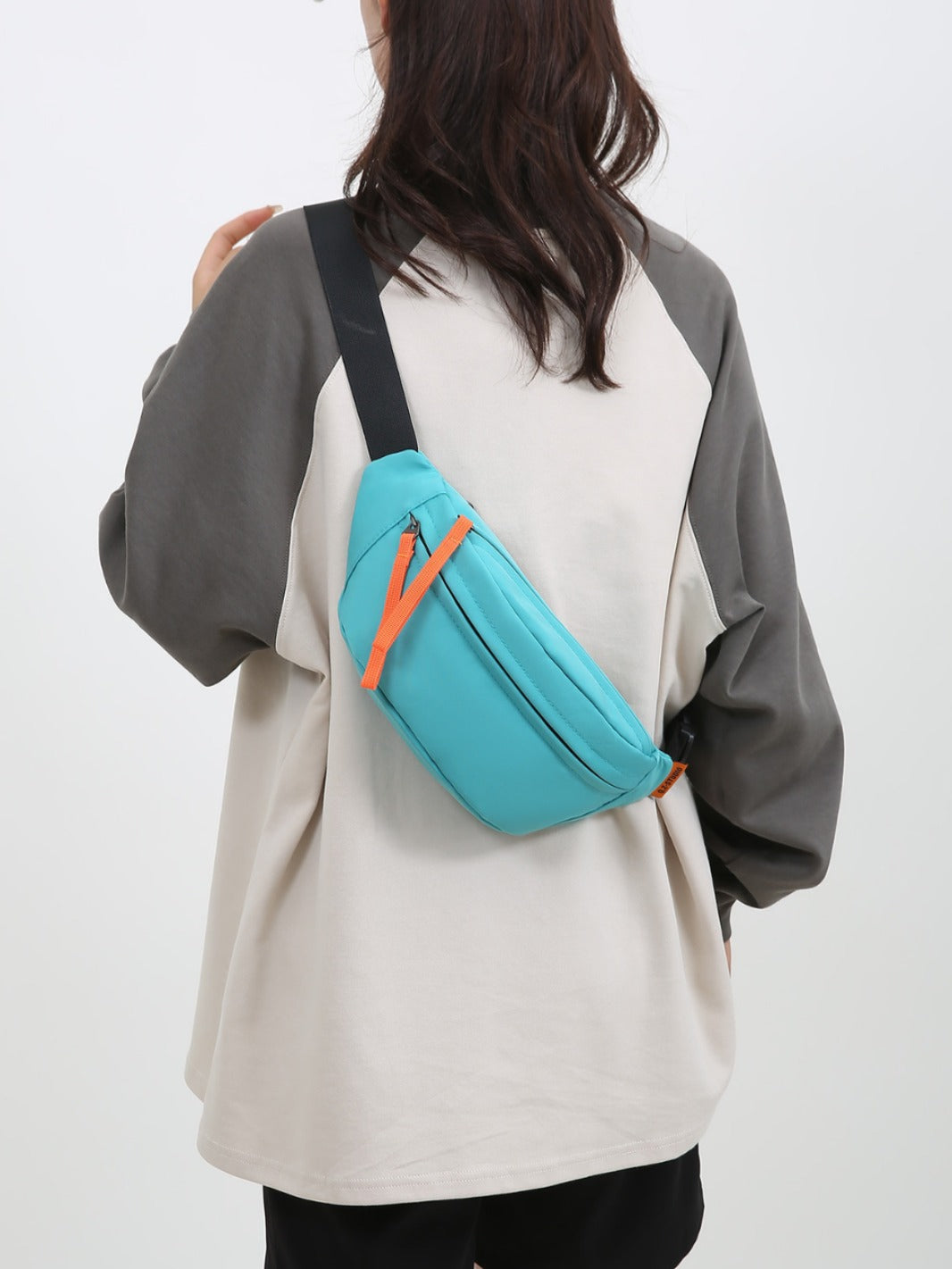 Trendy Style Simple Slanting Hanging Leisure Men's Waist Packs