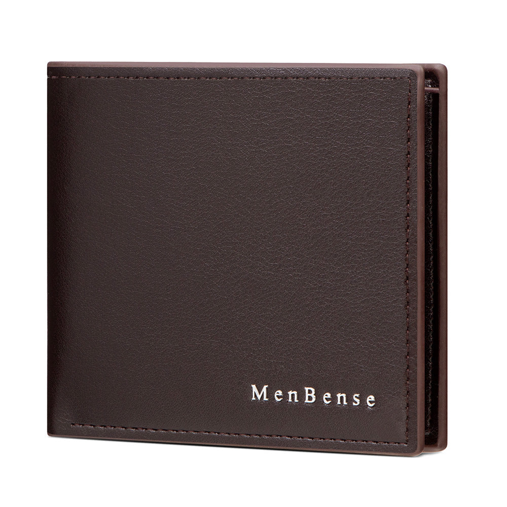 Men's High-grade Business Multiple Slots Hinge Pocket Men's Wallets
