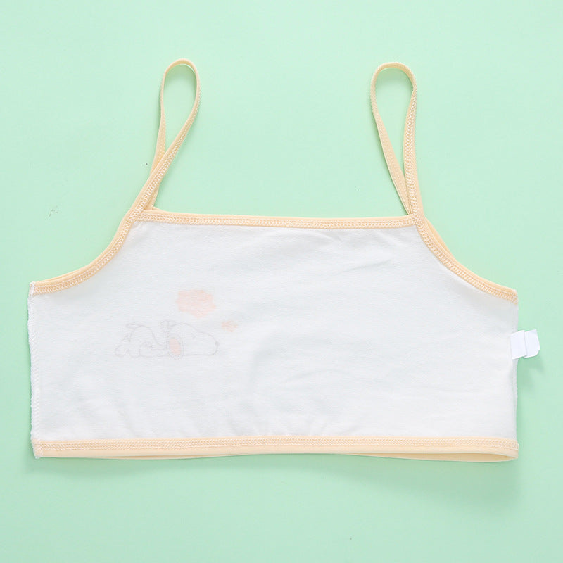 Children's Cotton Underwear Development Period Vest Elementary Tanks Camis