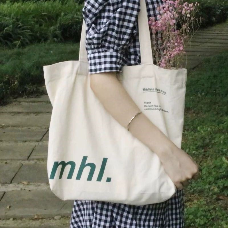 Style Lazy Canvas Artistic Simple Large Capacity Korean Women's Shoulder Bag