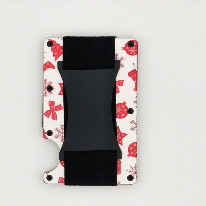 Metal Carbon Fiber Swiping Blocking Technology Card Holder