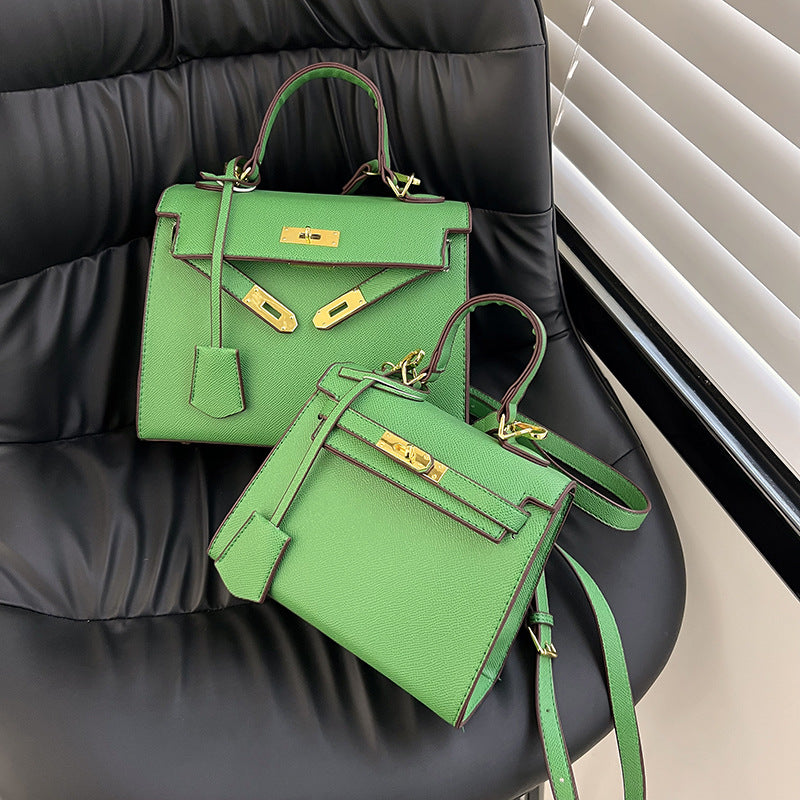 Women's Fashion Palm Print Portable Kelly Simple Women's Messenger Bag