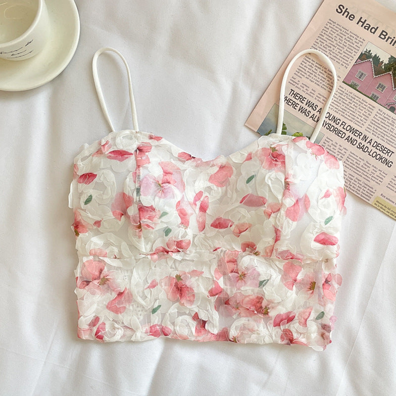 Women's Vest For Underwear Padded Pure Hot Sleeveless Beautiful Tanks Camis