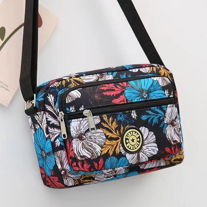 Women's Floral Cloth Stall Night Market Large Crossbody Bags