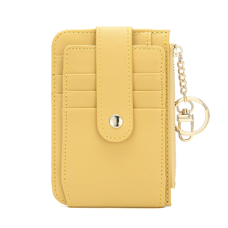 Large Capacity Position Simple Access Cover Card Holder