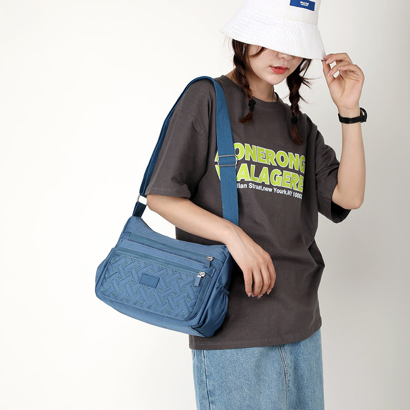 Women's Simple Lightweight Nylon Fashion Shopping Bags