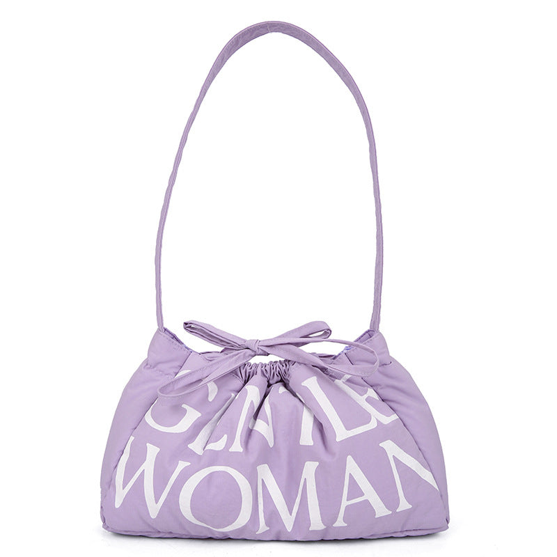Women's Trendy Cloud Dumpling Fashion Puffy Portable Women's Shoulder Bag