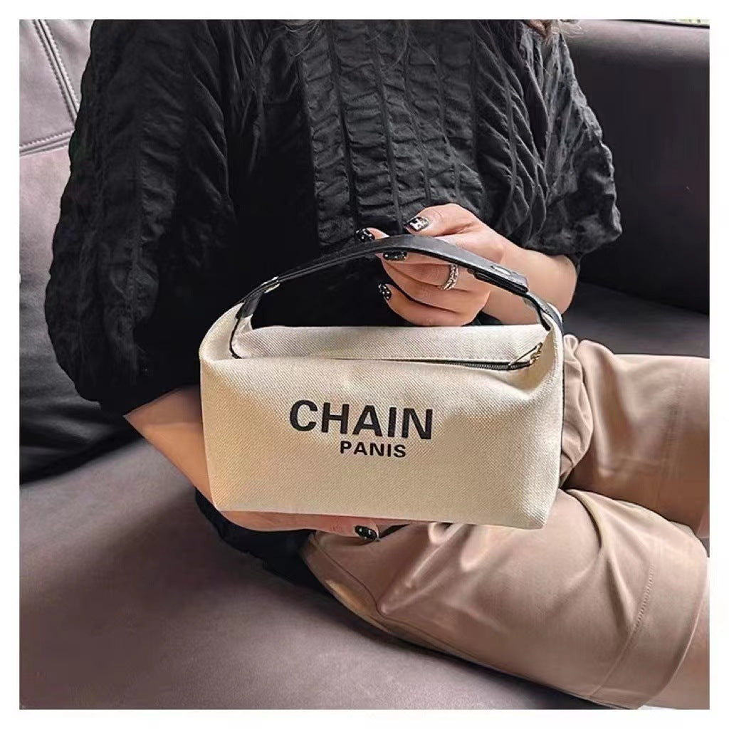 Women's Large Capacity Portable High Sense Toiletry Handbags