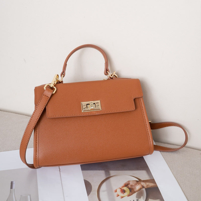 Cowhide Mini High Sense Dinner Wedding Genuine Leather Kelly Second Bags