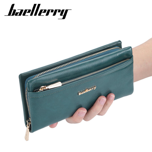 Women's Long Korean Clutch Fashionable Mobile Ladies Wallets