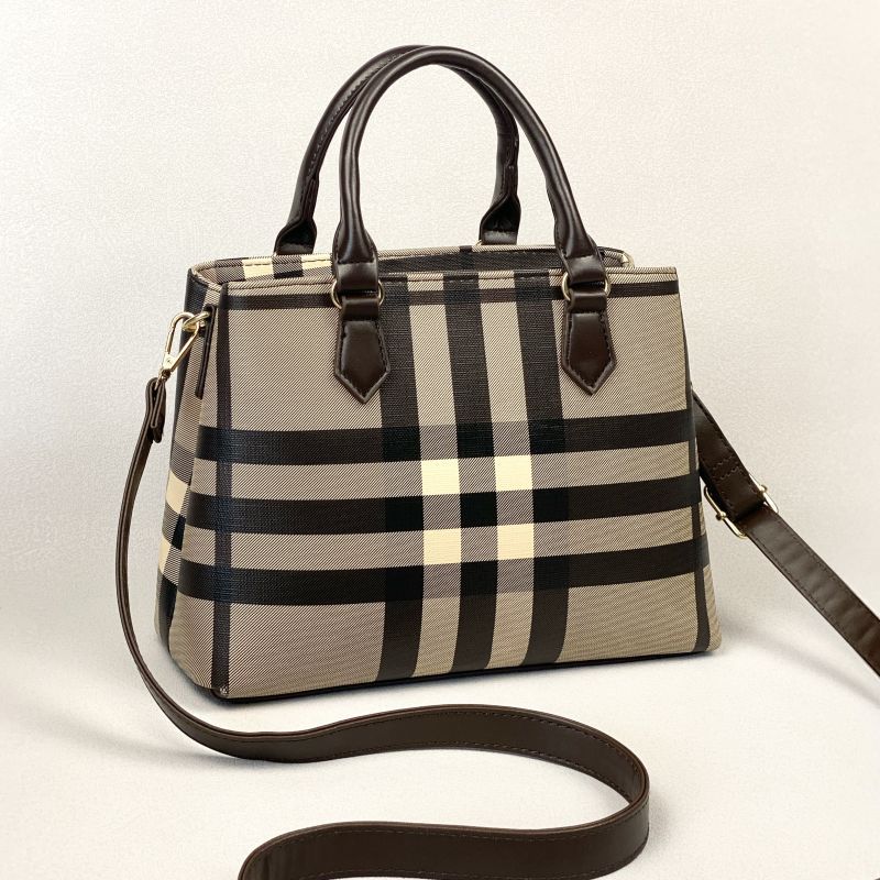 Trendy New Women's Elegant Plaid Fashion Handbags