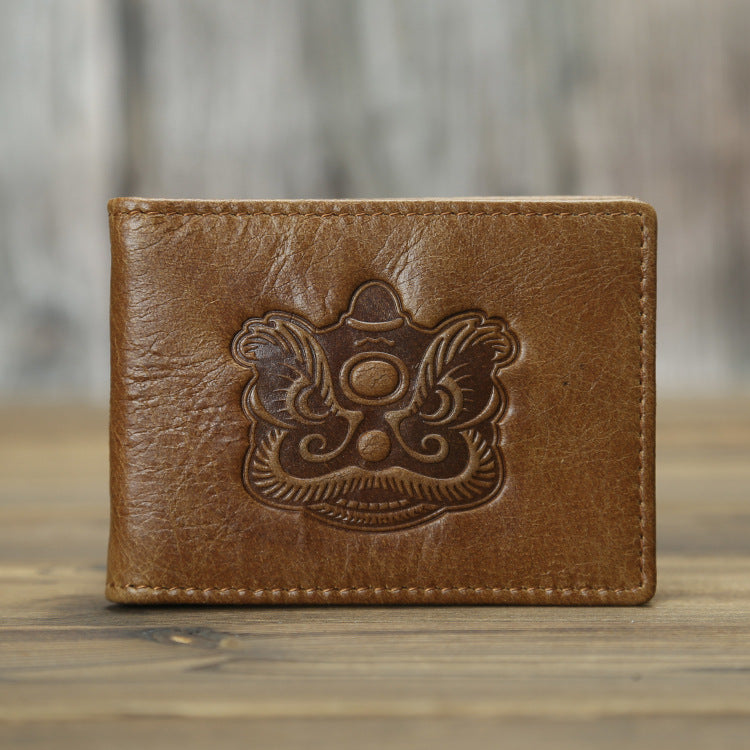 Leather Driving License Comrade In Arms Gift Vintage Card Holder