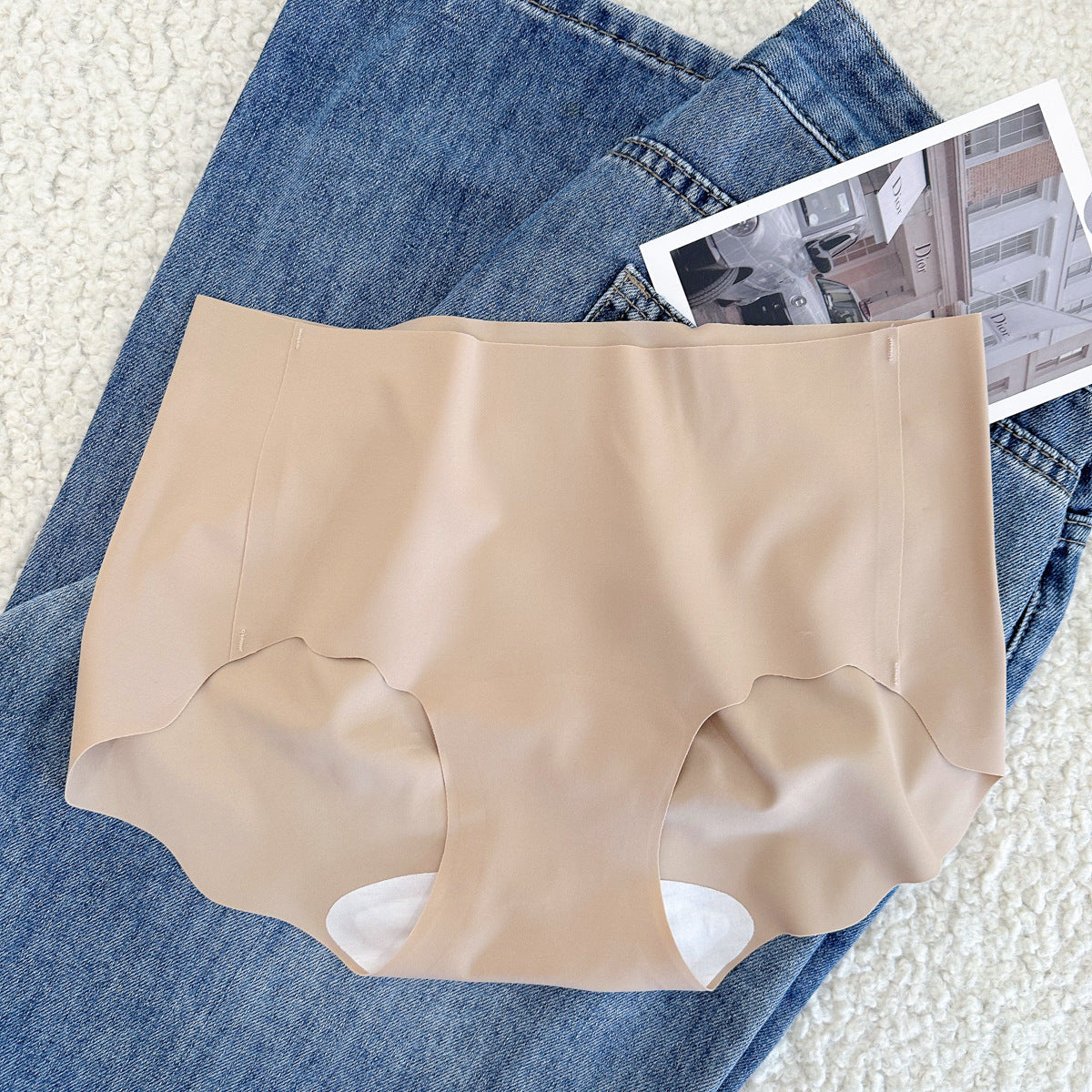 Women's Leggings Color Style Seamless Peach Hip Panties