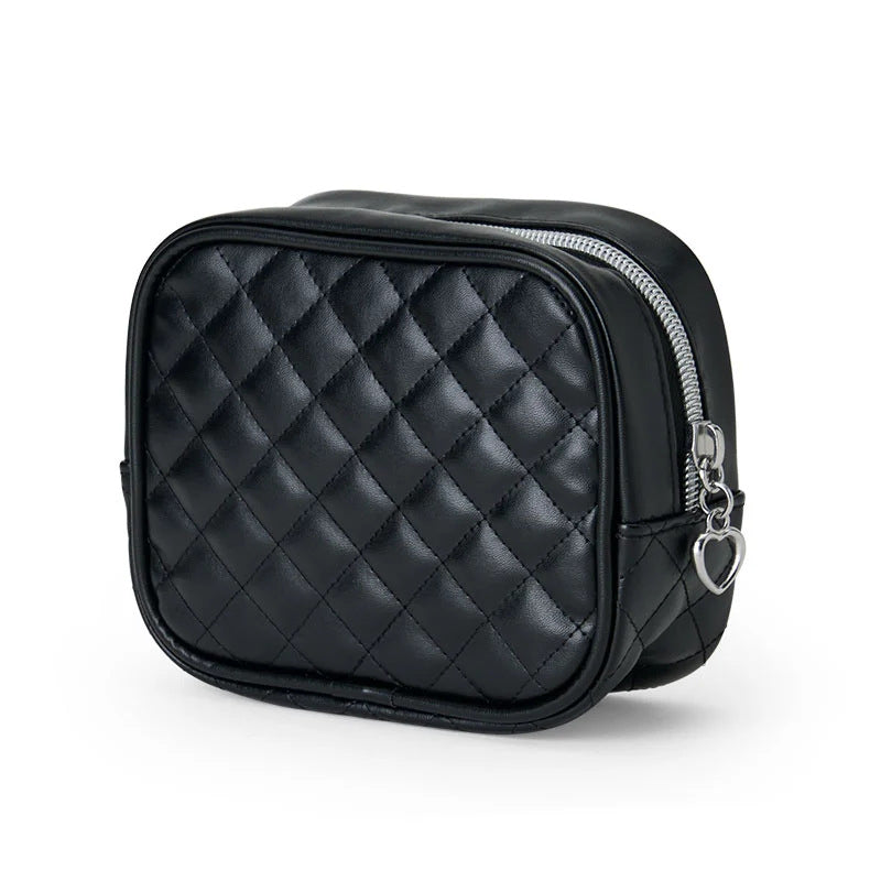 Cute Cat Storage Heart Rhombus Portable Makeup Bag