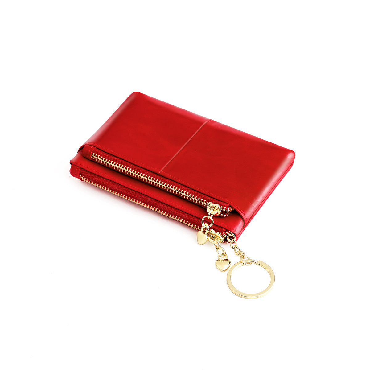 Women's Oil Wax Leather Fashion Clutch Bags