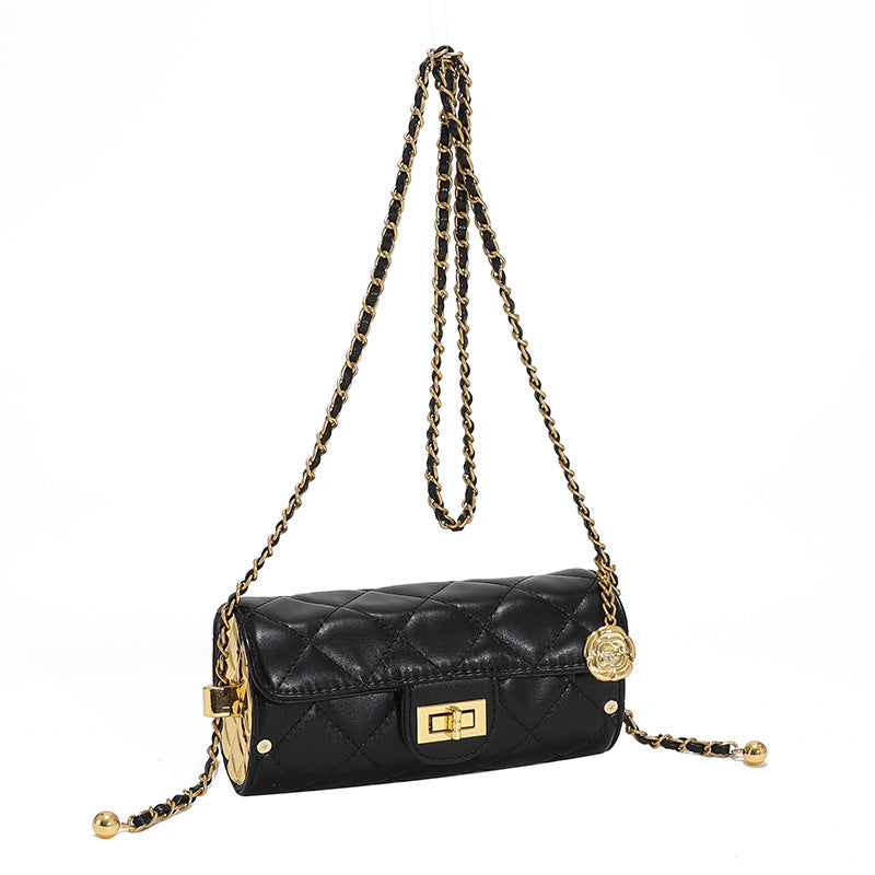 Classic Style Round Cylindrical Mini Versatile Phone Bags