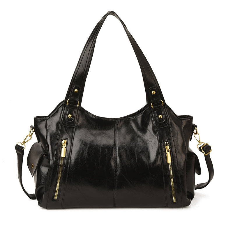 Women's Retro Fashion Large Capacity Western Style Simple Women's Shoulder Bag
